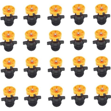 For 20pcs Thread Automatic Rotation 360 Degree Watering Nozzle (1/5)