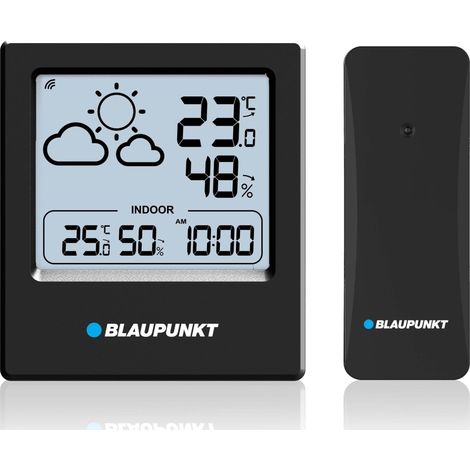 Stazione meteorologica compatta nera La-Crosse WS10BK