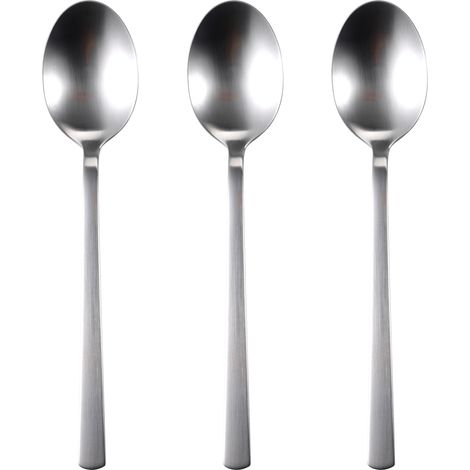 Set 2pcs cuchara mesa acero inoxidableNice
