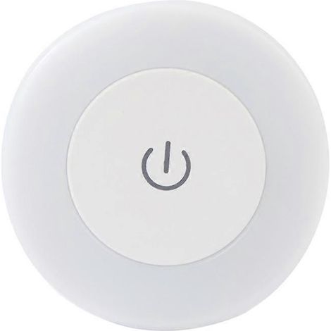 Veilleuse LED tactile à 3 modes, base magnétique, applique murale rechargeable USB, ronde, portable, à intensité variable, lumière douce et chaude. (1/4)