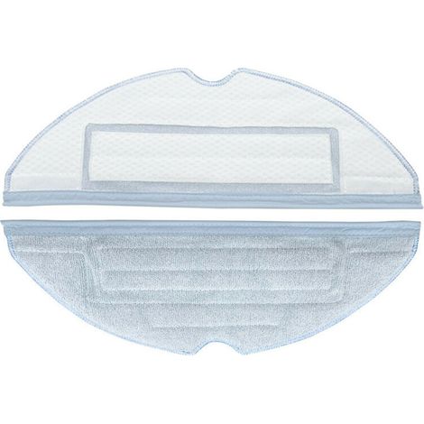 Filiyano-Lot de 10 lingettes de rechange pour aspirateur Xiaomi Roborock S7 T7s T7 Plus : coussinets doux en microfibre (1/5)