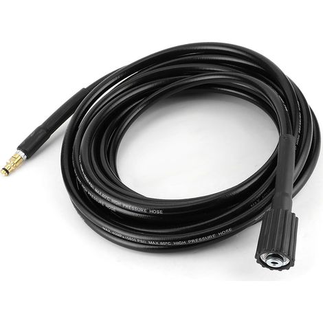 Tuyau de Lave-auto Haute Pression 40MPa/5800PSI pour Accessoire de Nettoyage Karcher K2 K3 K4 K5 (6M) (1/5)