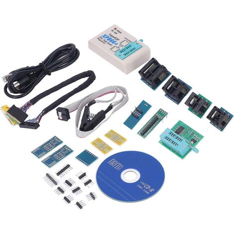 Hochgeschwindigkeits-SPI-Flash-Programmiergerät 24 25 93 BIOS-Chip-Programmiertestclip-Adaptermodul-Set