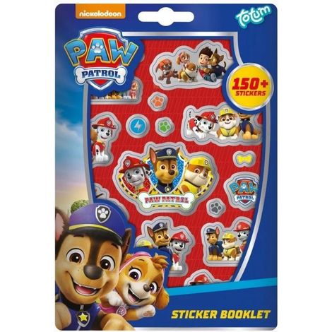 Paw Patrol Aufkleber-Set, 4 Bögen