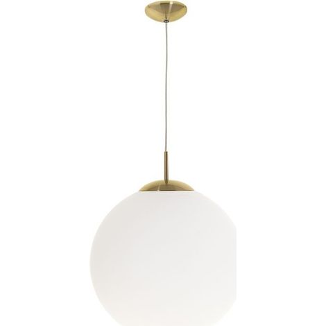 Colgante Global blanco/oro regulable D35