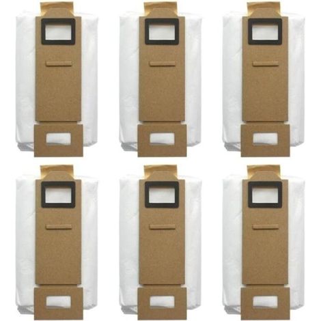 6 sacs pour aspirateur Roborock S7 (1/2)
