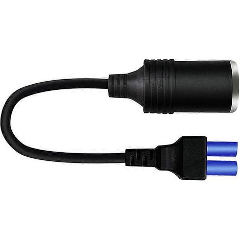Adaptateur allume-cigare à clip EC-5 pour démarreur de voiture EC5, booster de batterie, noir, 1 pièce (1/2)
