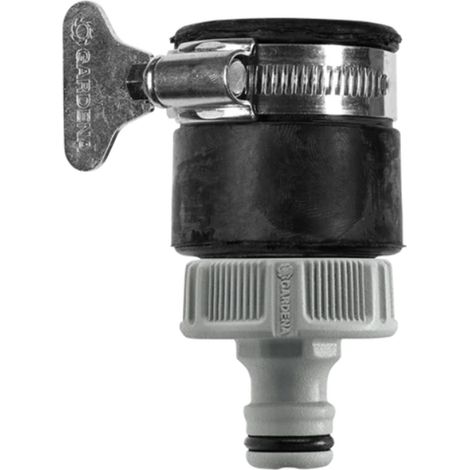 Gardena 5906-28 Universal water tap connector, mixer tap connection, for water tap without thread