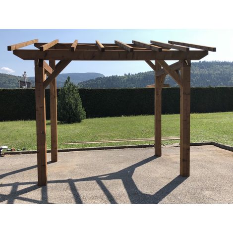 WMU – Abri à bûches autoportant 5.3 m² – 6 stères – Dimensions 1.9 x 2.8 m – Structure robuste pour protection optimale contre intempéries (1/5)