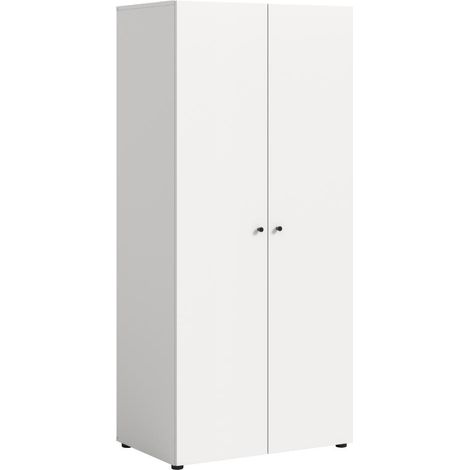 Darwin armoire de rangement 2 portes blanches. (1/5)