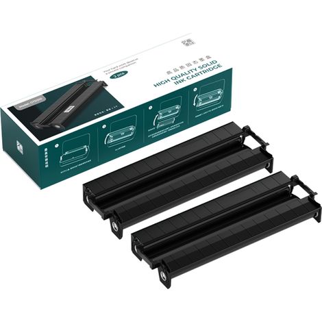 Irovami rouleaux de ruban de transfert thermique pour imprimante portable GT1 A4 à transfert thermique pour bureau à domicile (1/5)