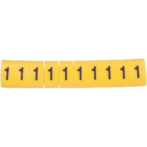 Kabelmarkierer OZ-3/1 gelb E04ZP-01020500200 /100 Stück/