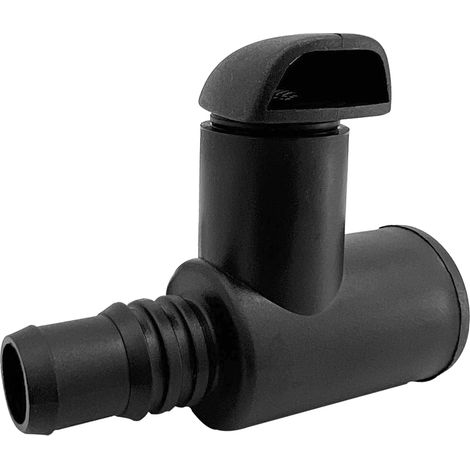 Nouveaux accessoires de quincaillerie de haute qualité en nylon noir pour orifices de ventilation et d'échappement, destinés aux applications marines et nautiques. (1/4)
