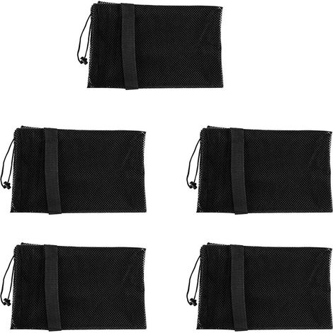 5X Sac de Sport D'Extérieur Grande Capacité Sac de Basketball de Football Filet de Rangement Sportif Sac de Rangement pour Multifonctionnel pour (30 X 40 Pouces) (1/5)