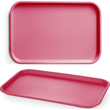 Bandeja para servir comida rápida GN 1/1 530x325 mm - Roja