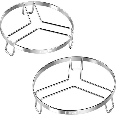 Panier vapeur et trépied en acier inoxydable pour Instant Pot - Plateau vapeur, grille de refroidissement et ustensiles de cuisine avec pinces (1/5)