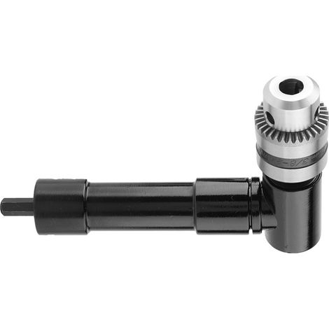 Adaptateur de perceuse à angle droit 90° avec rallonge et porte-embout (1/5)