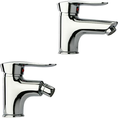 Coppia di Miscelatori - Paini - Bidet + Lavabo - Finitura Cromata (1/5)