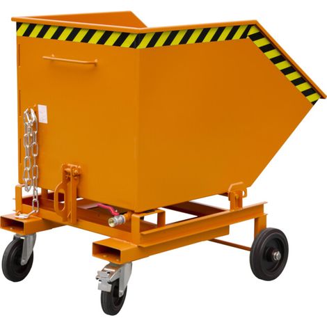 Bauer Südlohn Bac à copeaux SKW-ET 600, peint, orange jaune (1/2)