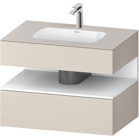 Duravit Collection One lavabo à encastrer avec meuble sous-vasque (1/2)