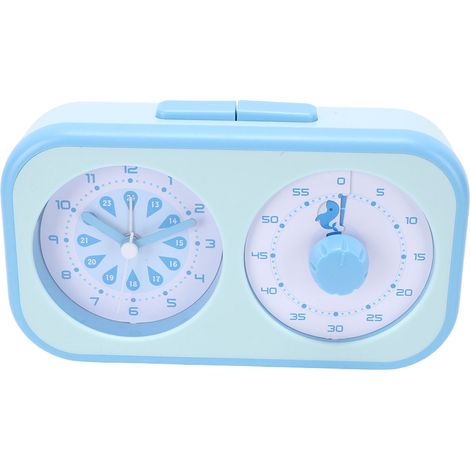 Minuteur 3 en 1 avec motif de baleine, alarme silencieuse et puissante, idéal pour la gestion du temps. (1/5)