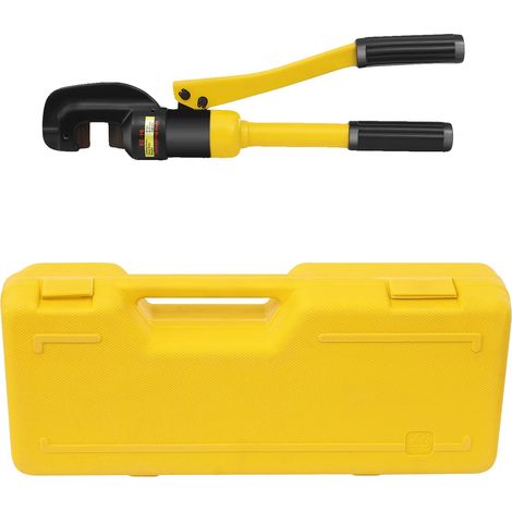 Coupe-barre hydraulique, design portable, haute force de coupe, JAUNE (1/2)
