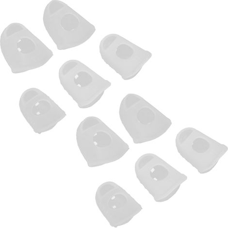 Protections de doigts en silicone antidérapantes pour guitare et instruments à cordes (1/5)