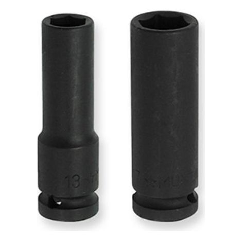 CHIAVE BUSSOLA 1/2" IMPACT LUNGA mm.10