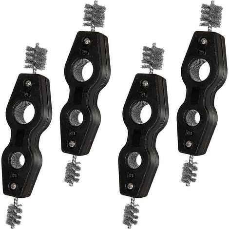 4 brosses pour tuyaux en cuivre, outil de nettoyage de tuyaux, nettoyeur de tuyaux en cuivre, brosses de nettoyage pour tuyaux en cuivre (1/5)