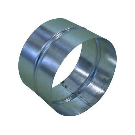 connettore per condotto aldes rf diametro 125 mm acciaio zincato