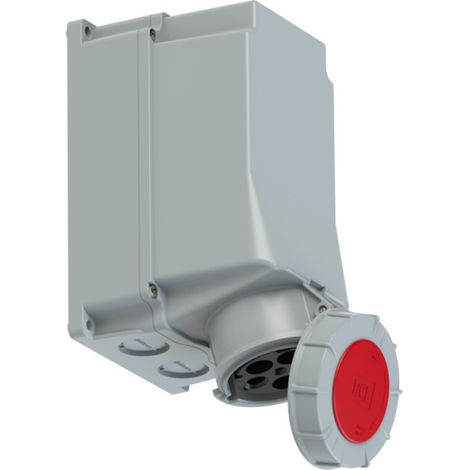 PCE Twist 145-6 CEE Wandsteckdose 125 A 5polig 400 V 1 St. (1/2)