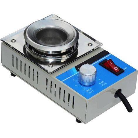Pot à souder ZB100D 380W, Plaque de Bain à dessouder, 210x150x70mm, Pot à souder Miniature sans Plomb(ZB-100C Lead) (1/3)