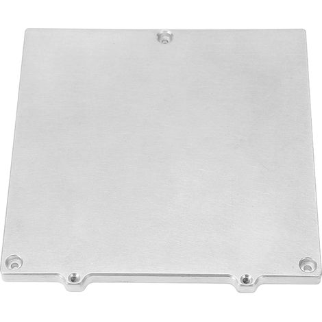 Plaque de support de lit chaud en alliage d'aluminium pour axe Z, adaptée aux imprimantes 3D Voron V0 et V0.1. (1/5)