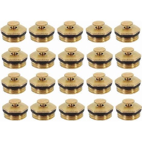 Lot de 20 têtes d'arrosage en laiton orientables à 360° pour l'irrigation de jardin-AquaForge (1/5)