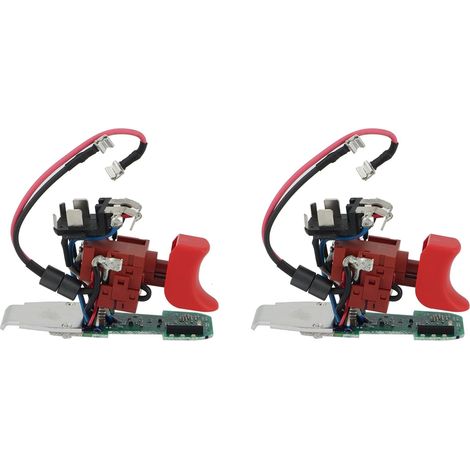 2X Déclencheur de Commutateur 16072335DK pour GSR10.8-2-LI GSR12-2-LI GSB10.8-2-LI 10.8-2-LI 12-2-Li Perceuse Tournevis (1/5)