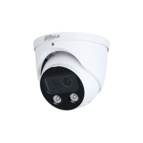 IPC-HDW5449H-ASE-D2 - Vollfarbiges AI IP Eyeball Dual 2,8 mm IR/LED-Mikrofon