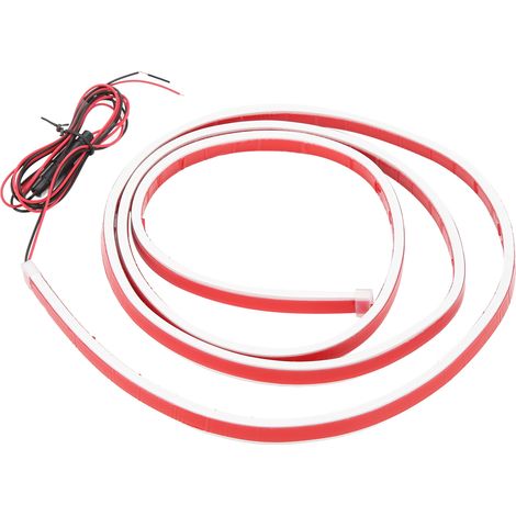 Bande lumineuse de capot de voiture de 1,8 m, 12 V, 5 W, haute luminosité, universelle, étanche, pour l'extérieur du capot avant. (1/5)