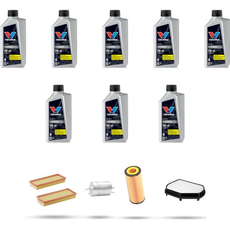 Kit tagliando 4 FILTRI e 8L OLIO compatibile con Chrysler Crossfire 3.2 246kw dal 2004 (1/5)