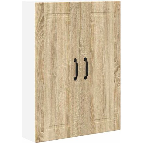 Meuble mural de cuisine,Armoire de cuisine avec porte Chêne Sonoma 60 x 31 x 80 cm CFW97464 (1/5)