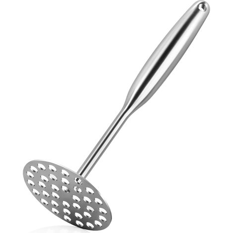 Presse-purée en acier inoxydable – Presse-purée robuste pour pommes de terre, avocats, patates douces et autres légumes (1/5)
