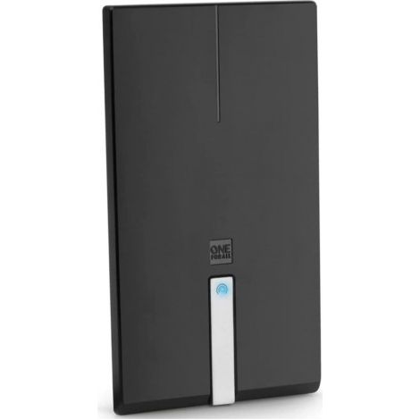 Antenne TV TNT DVB-T/T2 DAB+ Intérieure Amplifiée FULL HD SV9425 - Gain 45dB, Filtre 4G/LTE, Contrôle du Gain, Multi-position (1/10)