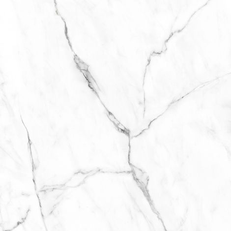 Schulte – Panneau mural de douche marbre de carrare blanc 100 x 255 cm – Composite aluminium – Résistant à la chaleur jusqu'à 100°C – Installation facile
