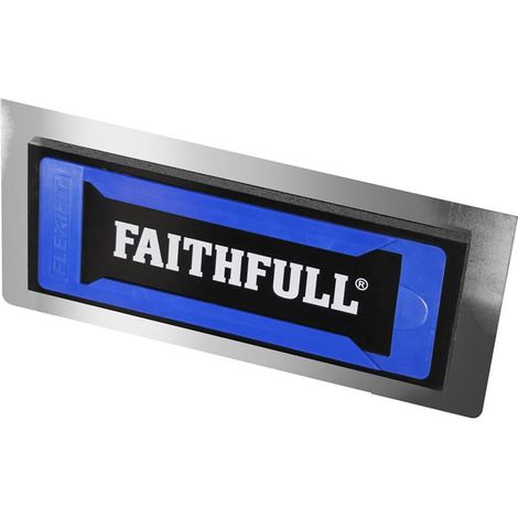 Faithfull Stainless Steel Flexifit Trowel with Foam 12in FAIPFLEX12S (1/5)