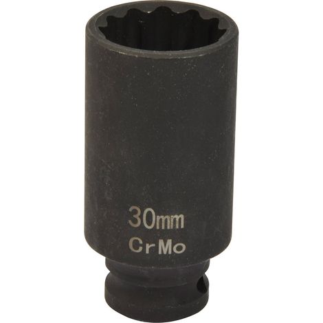 Douille à choc 30 mm - 12 pans (1/3)