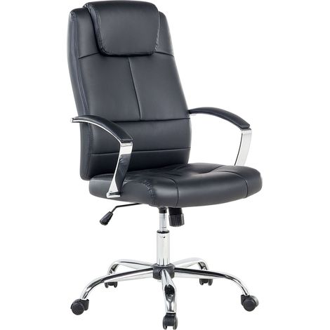 Executive Chair WINNER Faux Leather Black (1/5)