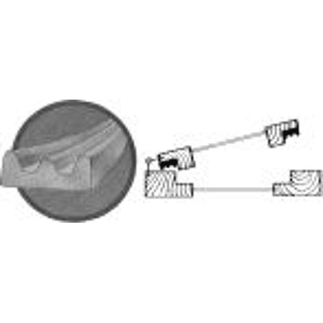 Dichtungsband Tesamoll Typ 5463 braun Breite 9mm Stärke 4mm, Rolle 6m