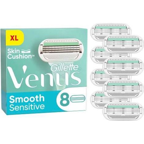 Gillette Venus Smooth Sensitive  Systemklingen 8er
