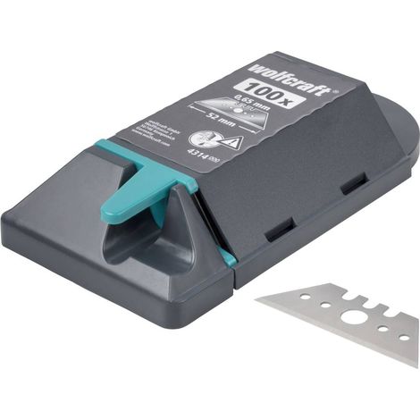 Wolfcraft 4314000 Lames trapézoïdales Profi 0,65 x 52 mm 100 pc(s) C262791 (1/3)