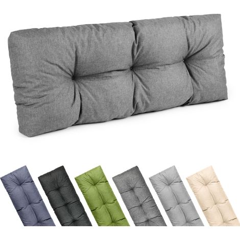 Garronda Coussin Palette Extérieur Imperméable 120x45cm Graphite GD-0252 (1/5)