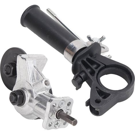 Kit de cisailles à tôle à adapter sur perceuse électrique manuelle pour découpe de plaque en métal, plastique et fibre de verre (1/5)